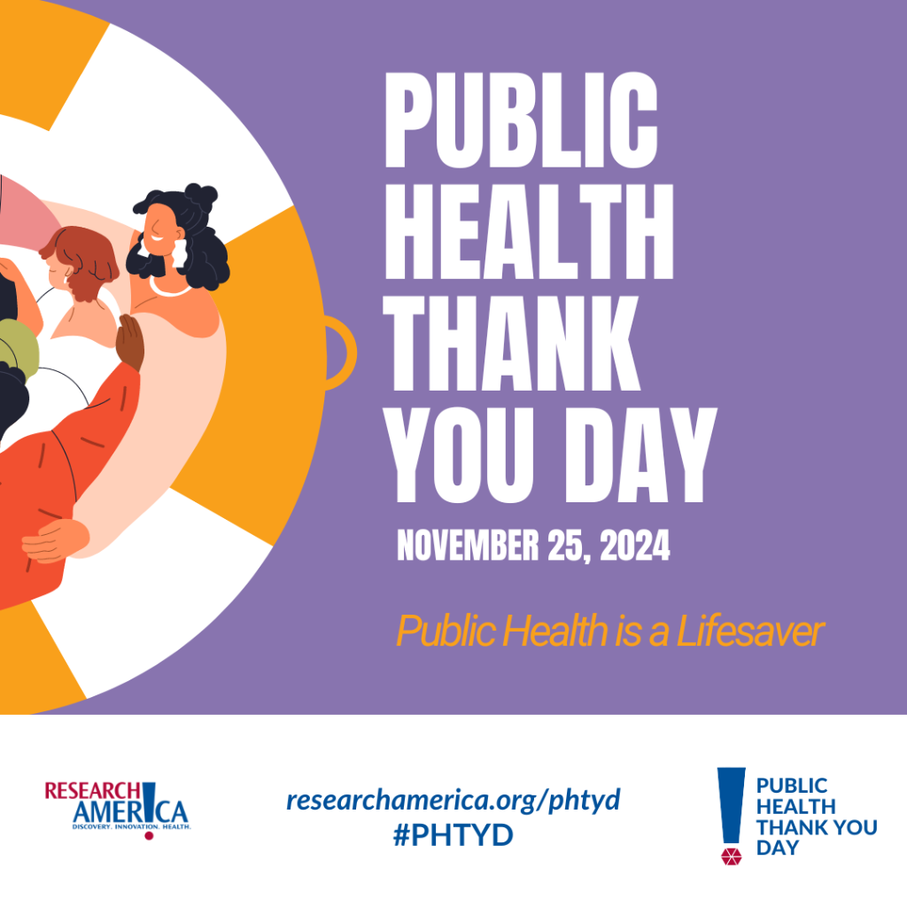 Public Health Thank You Day - Research!America