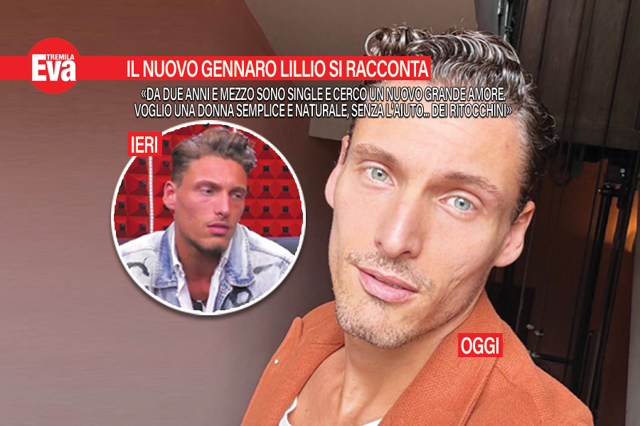 Gennaro Lillio: &laquo;sono single da due anni e cerco l'amore&raquo;