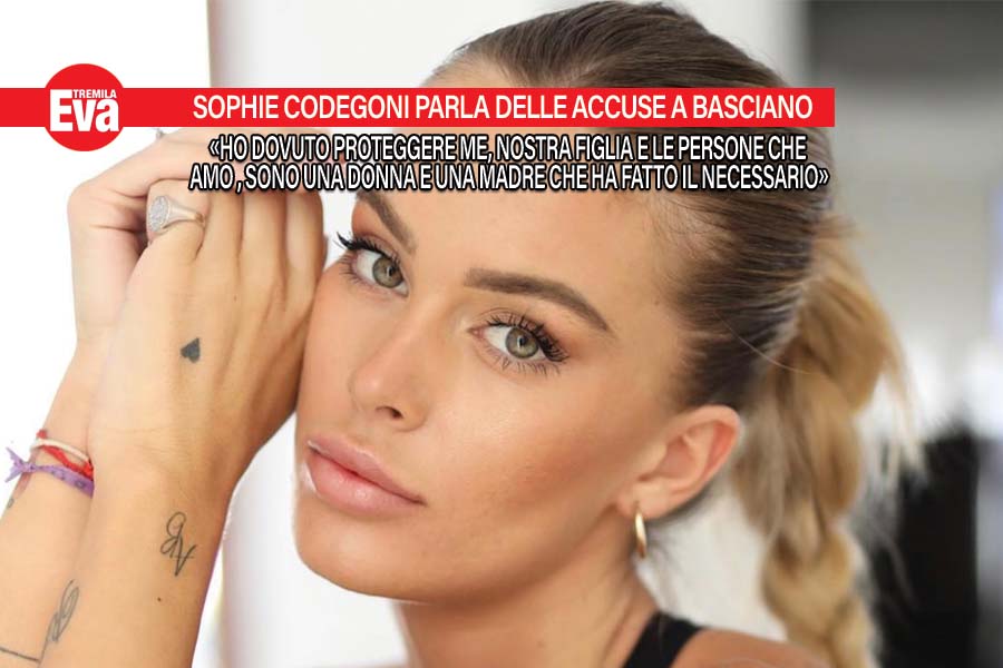 Sophie Codegoni parla delle accuse di stalking a Basciano