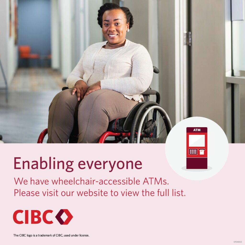 Wheelchair-accessible ATM locations