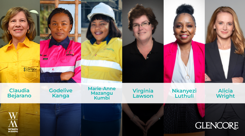 Glencore Women in Mining 100 finalists 2024