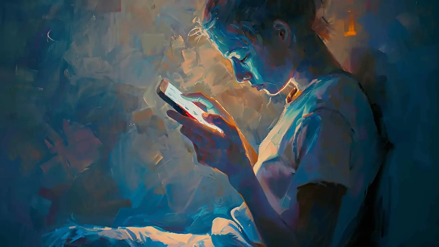 The Glow from the Screen