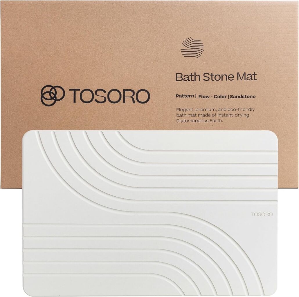 stone bath mat