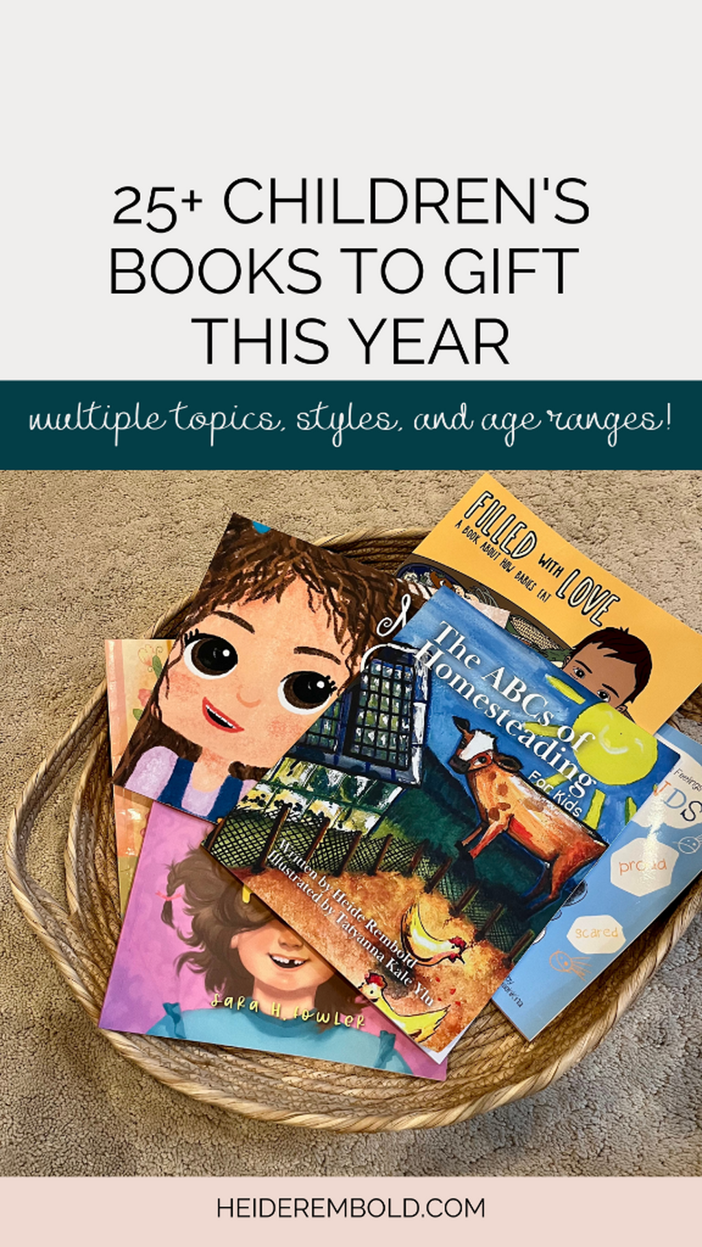 25+ CHILDREN'S BOOK TO GIFT THIS YEAR 