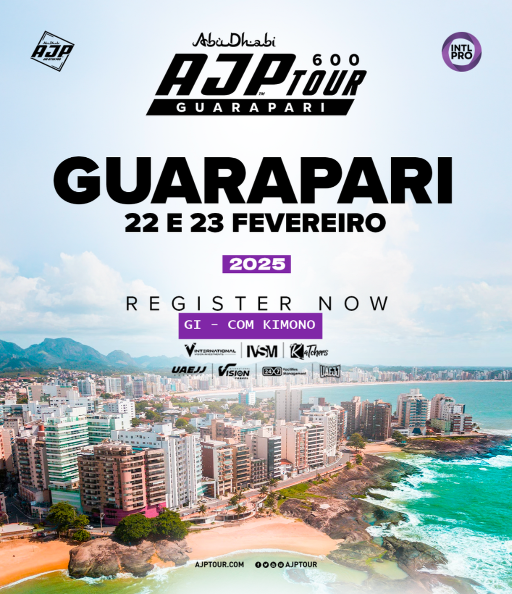 INSCREVA-SE >> NOGI - SEM KIMONO | AJP TOUR GUARAPARI