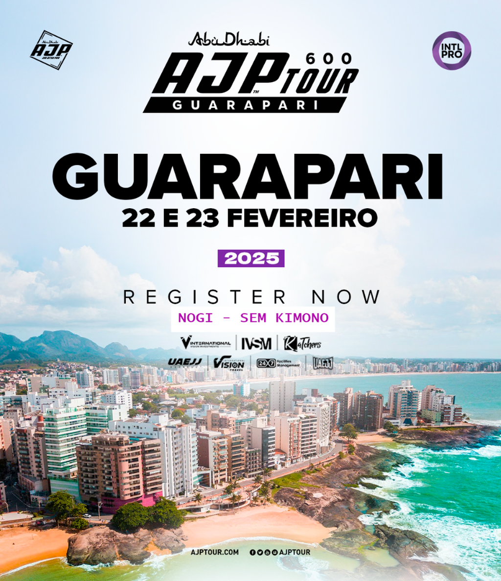 INSCREVA-SE >> GI - COMM KIMONO | AJP TOUR GUARAPARI
