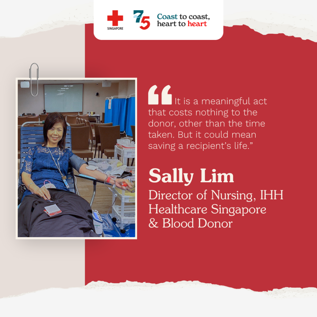 📖 Saving Lives, One Drop at a Time: Sally Lim&rsquo;s Blood Donation Journey