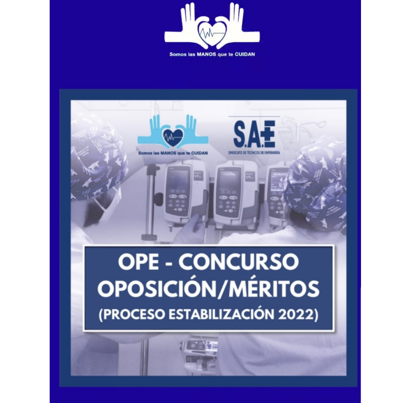 OPE ESTABILIZACI&Oacute;N TCAE IBSALUT