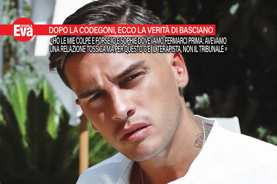 Basciano: io e Sophie Codegoni avevamo una relazione tossica