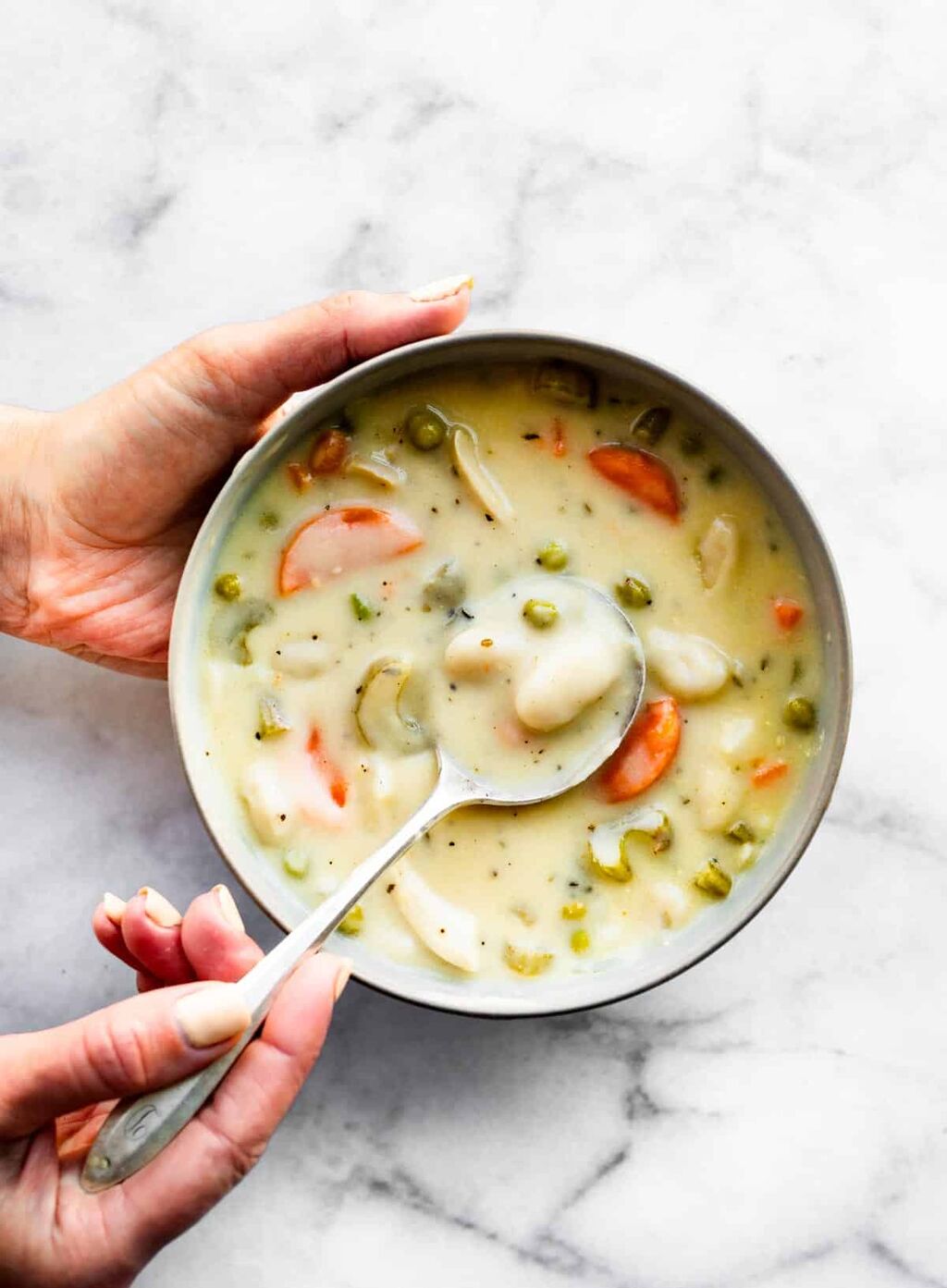 Creamy Chicken and Gnocchi Soup (Gluten-Free) - Cotter Crunch