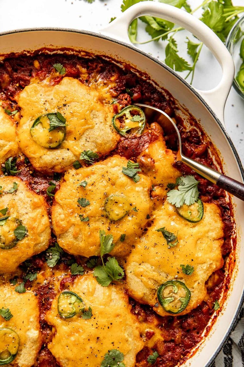 Chili Cornbread Casserole