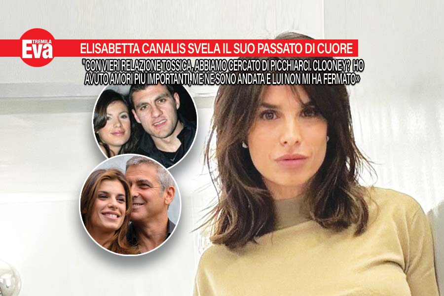 La Canalis svela i suoi amori sbagliati, Vieri e Clooney
