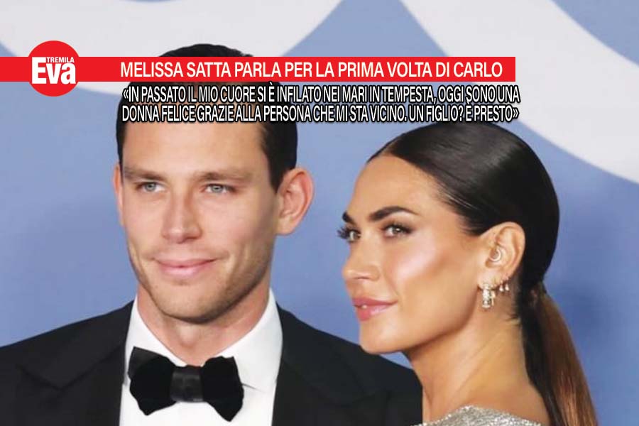 Melissa Satta racconta il grande amore con Gussalli Beretta