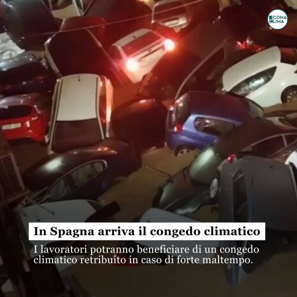 Spagna, arriva il congedo climatico retribuito