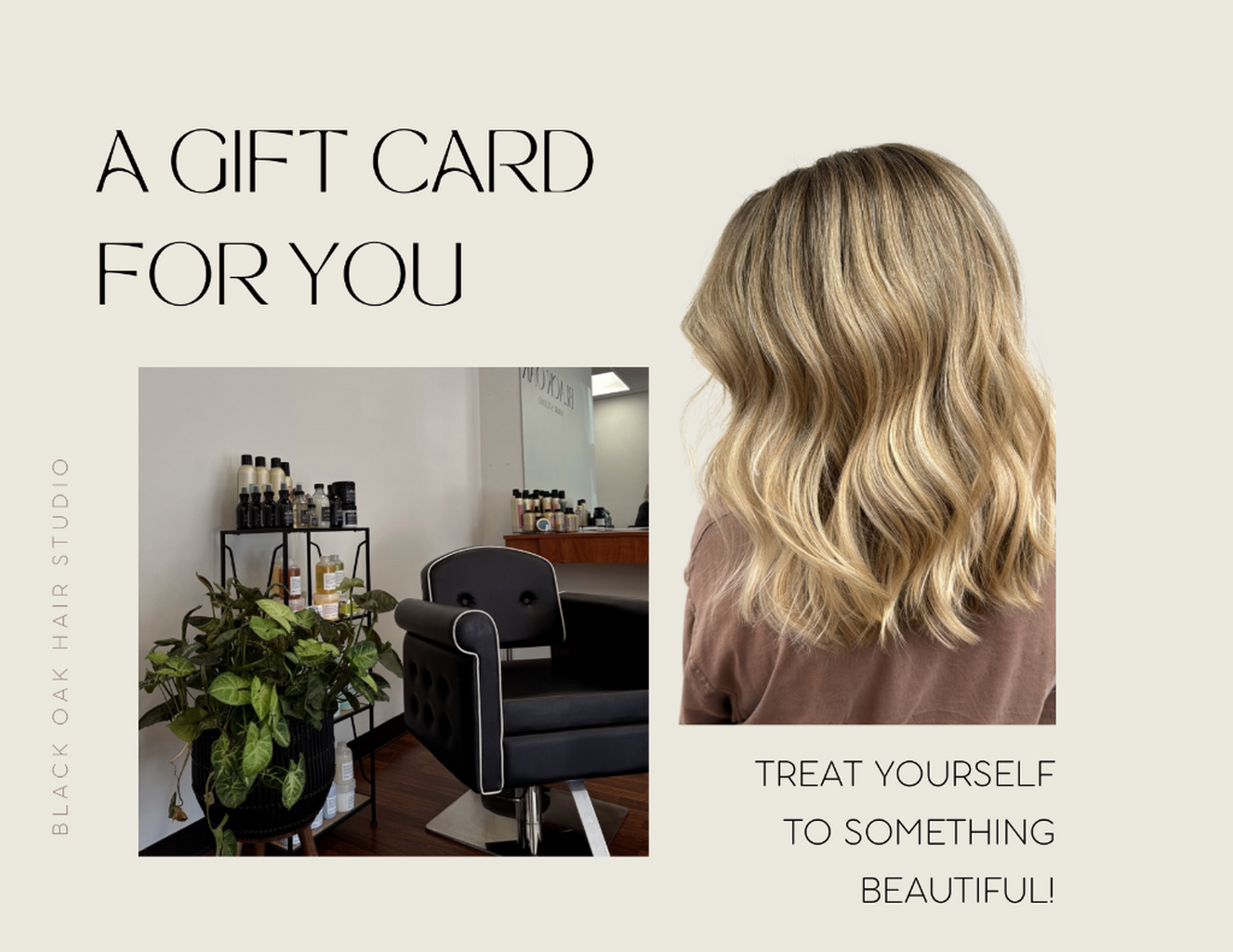 BLACK OAK GIFT CARDS (Kassie Blackmon) 