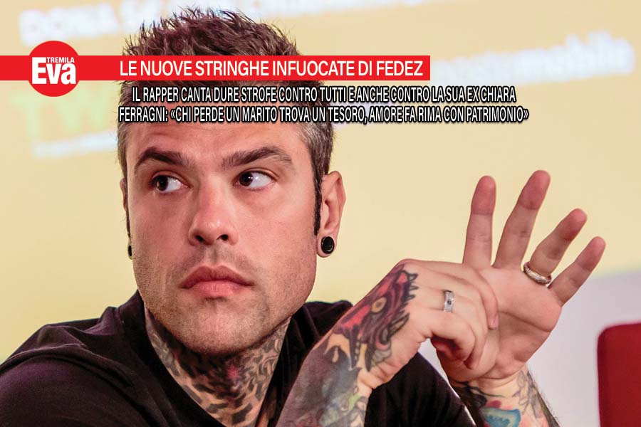 Fedez attacca Chiara Ferragni con le nuove rime al veleno