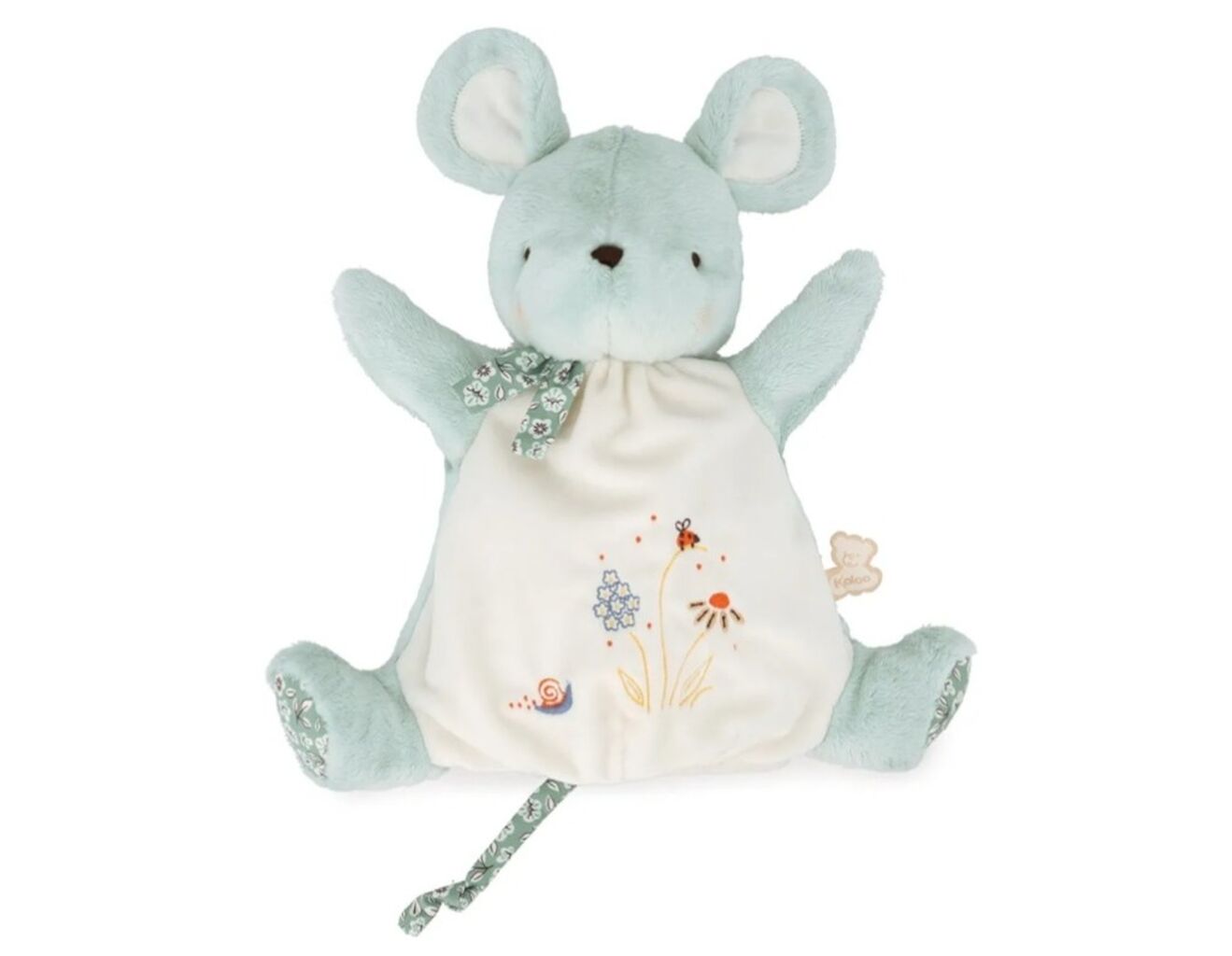 KALOO - Petites Chansons, Marioneta Dud&uacute; Rat&oacute;n Verde, Dud&uacute; Beb&eacute;, Peluche Marioneta de Mano 24 cm, Juego de Est&iacute;mulo, Desde el Nacimiento, K210003 : Amazon.es: Coche y moto