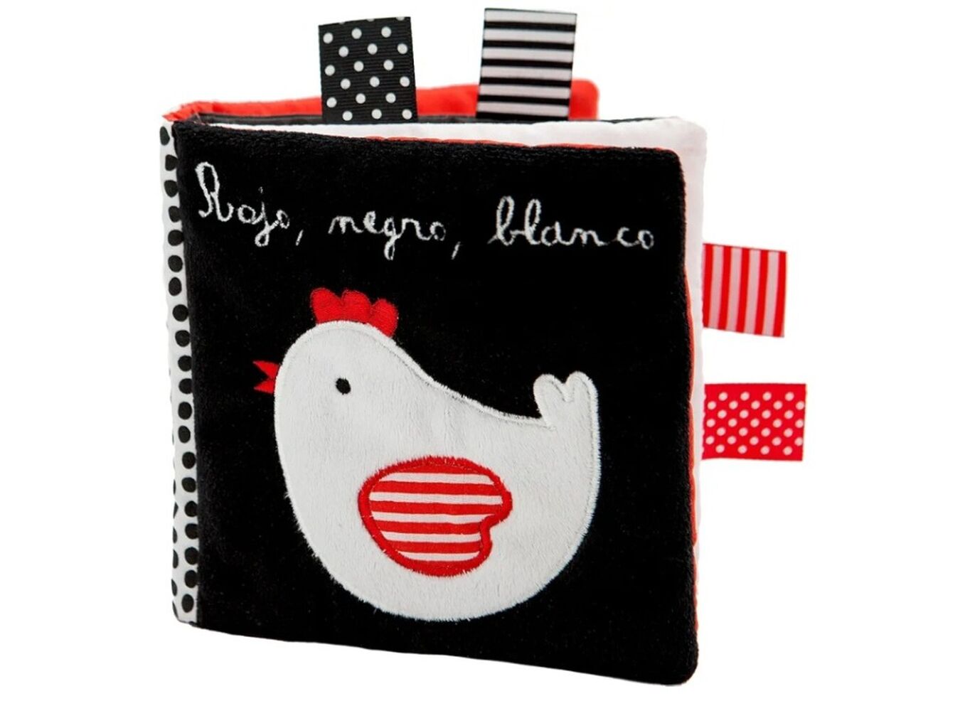 Rojo, negro, blanco. Cuento de tela para beb&eacute;s de 0 a&ntilde;os (Libro de tela) : Rettore, Kenny, Ferri, Francesca, Mercader, Georgina: Amazon.es: Libros