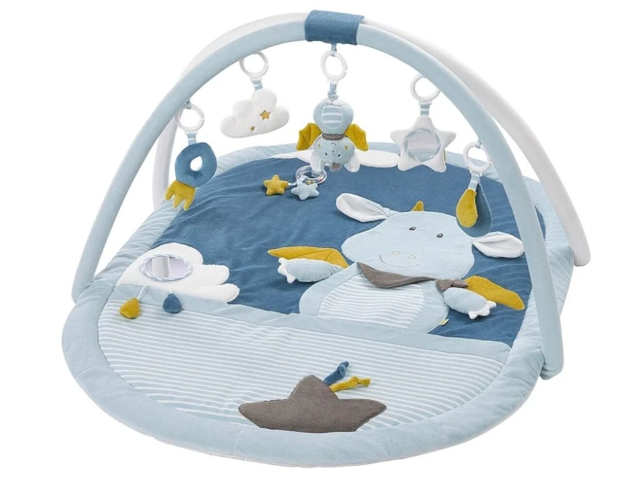 Fehn manta de actividades 3-D arco de juegos Little Castle - Manta que gatean con 5 juguetes desmontables para agarrar - Manta de juegos para beb&eacute;s y ni&ntilde;os de 0+ meses - regalo de nacimiento : Amazon.es: Beb&eacute;
