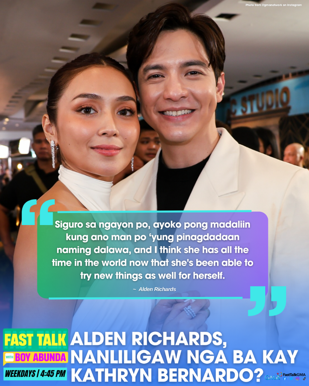 ALDEN RICHARDS, NANLILIGAW NGA BA KAY KATHRYN BERNARDO?