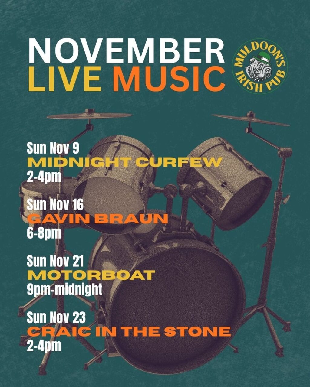 MONTHLY MUSIC CALENDAR