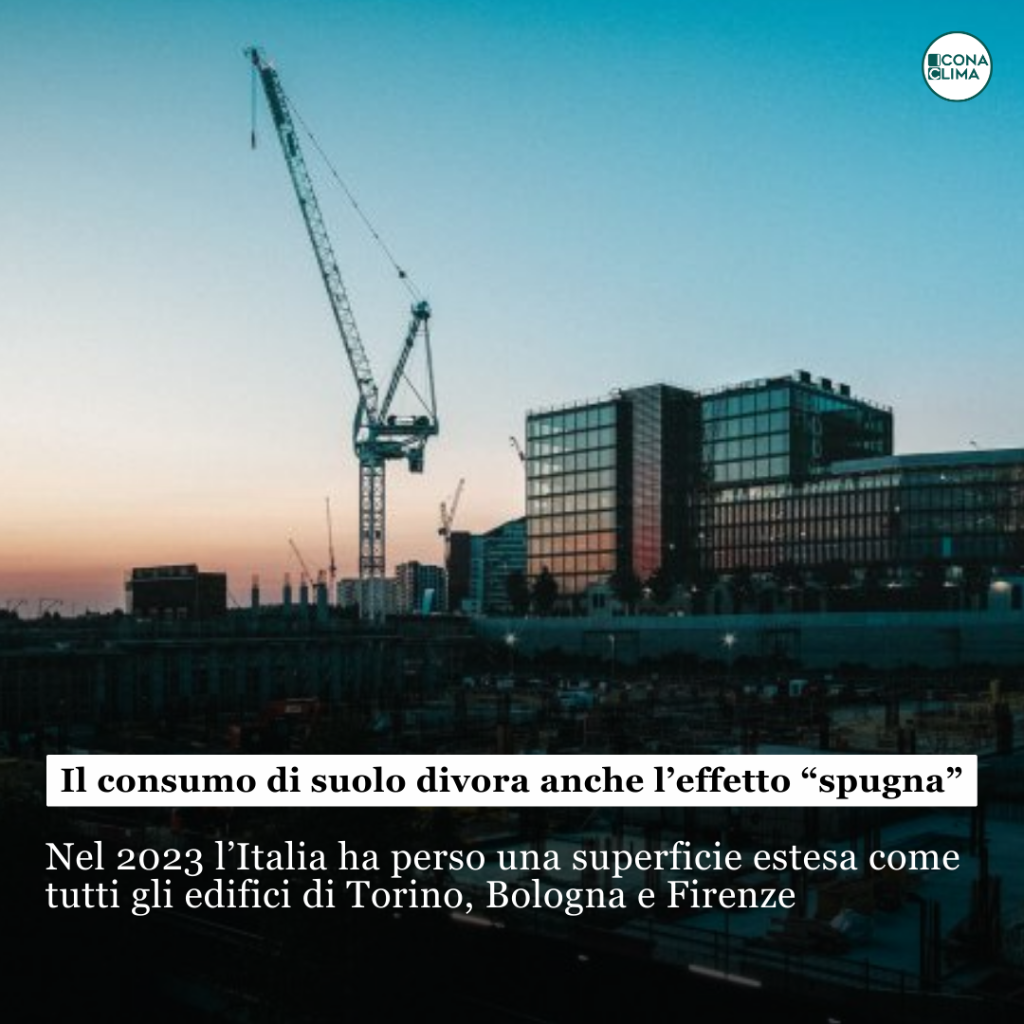 Consumo di suolo in Italia