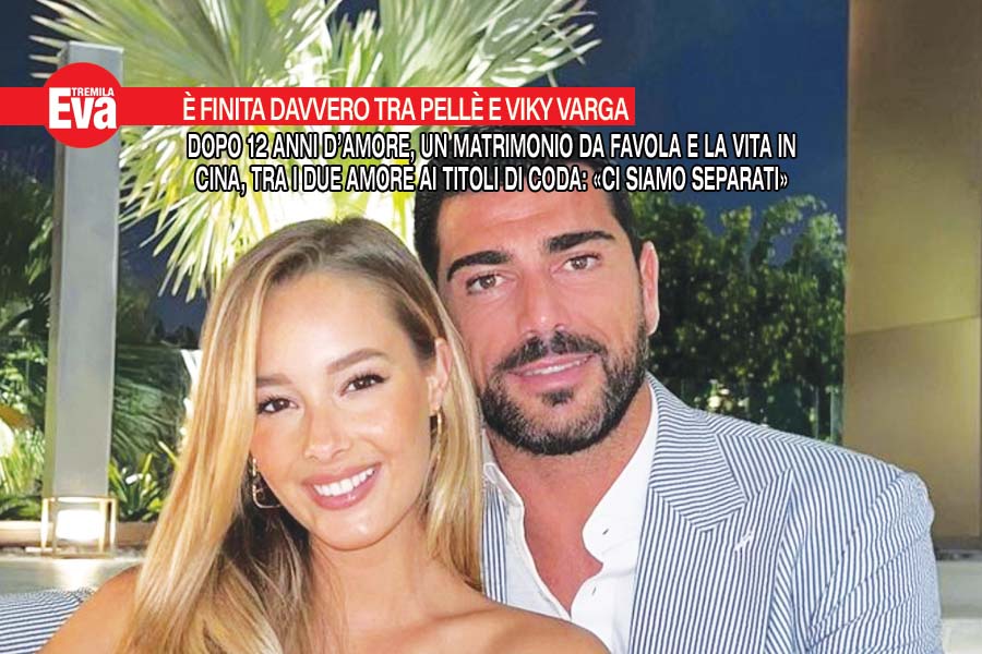 Graziano Pell&egrave; e Viky Varga, matrimonio ai titoli di coda