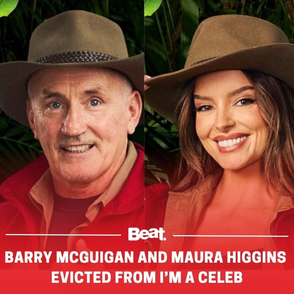 Maura Higgins and Barry McGuigan leave I'm a Celeb in double eviction