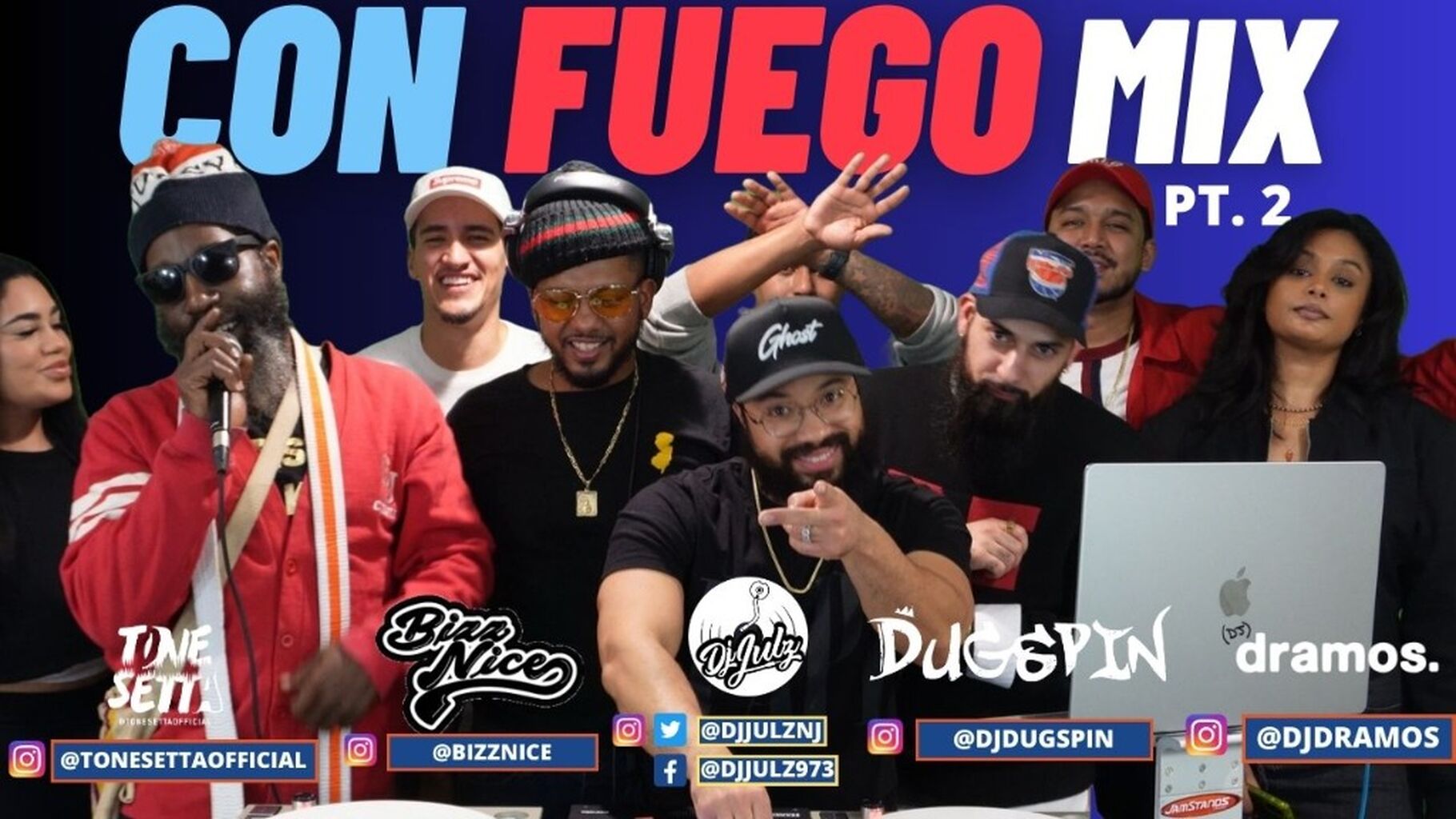 Con Fuego Mix Pt. 2 2024 | Global Music, Remixes/Edits, Caribbean, Hip Hop/Latin, Jersey Club + More (Video)
