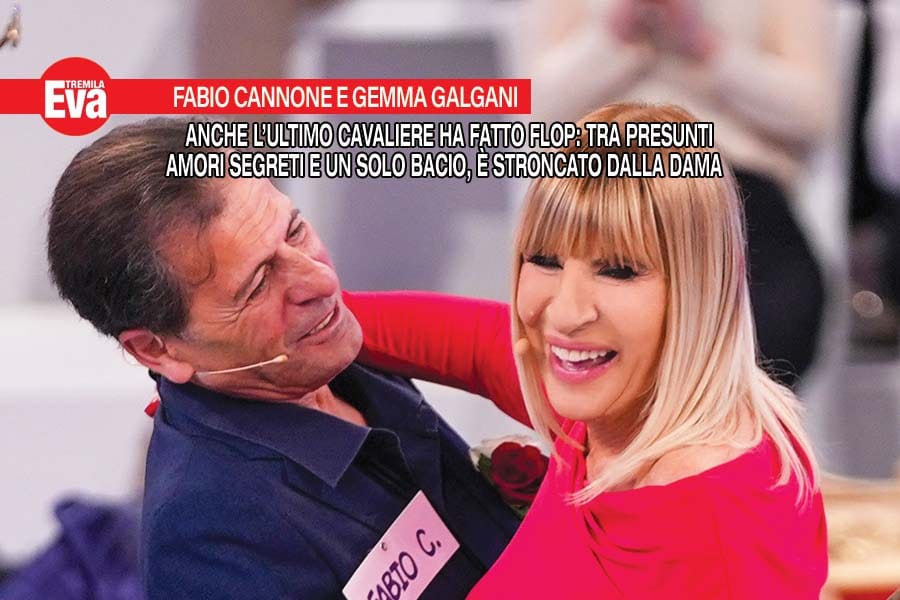 Gemma Galgani ha bocciato Fabio, il Cavaliere ha fatto flop