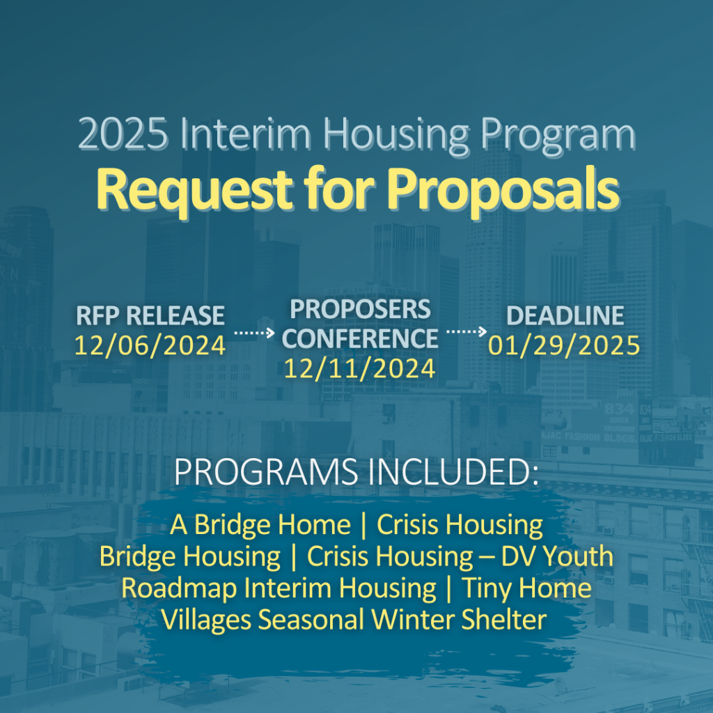 	2025 Interim Housing Program RFP