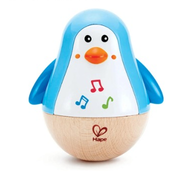Hape Tentetieso Musical Ping&uuml;ino (E0331) : Amazon.es: Juguetes y juegos