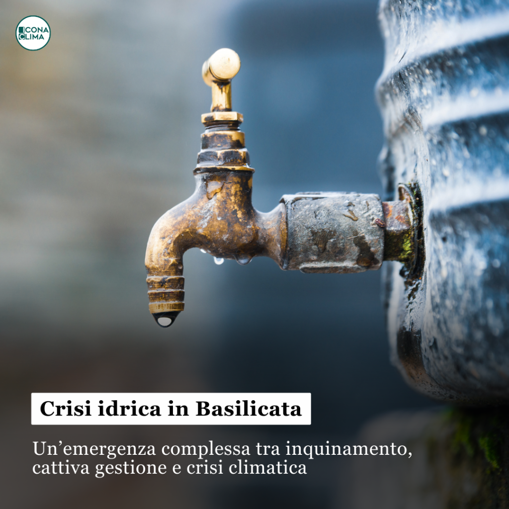 Grave crisi idrica in Basilicata, un&rsquo;emergenza complessa