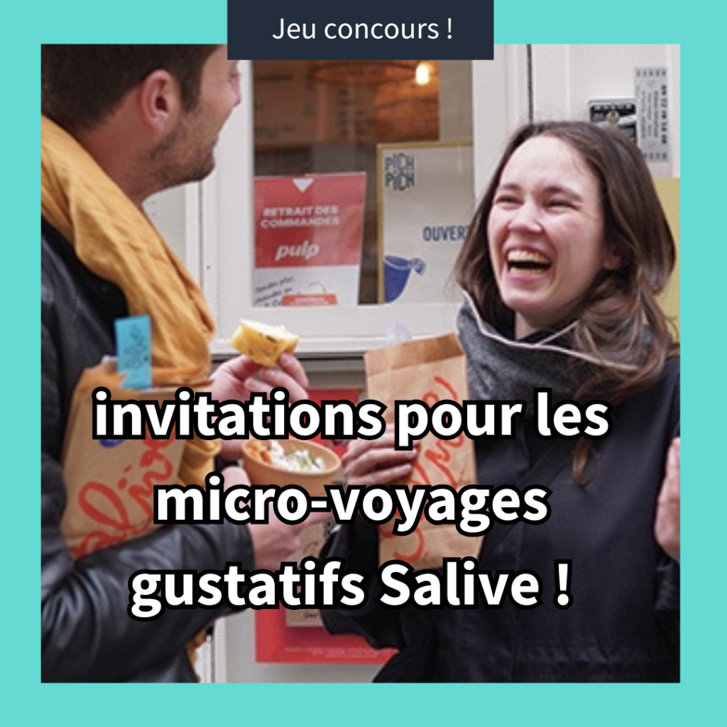 Jeu-concours : micro-voyages gustatifs Salive