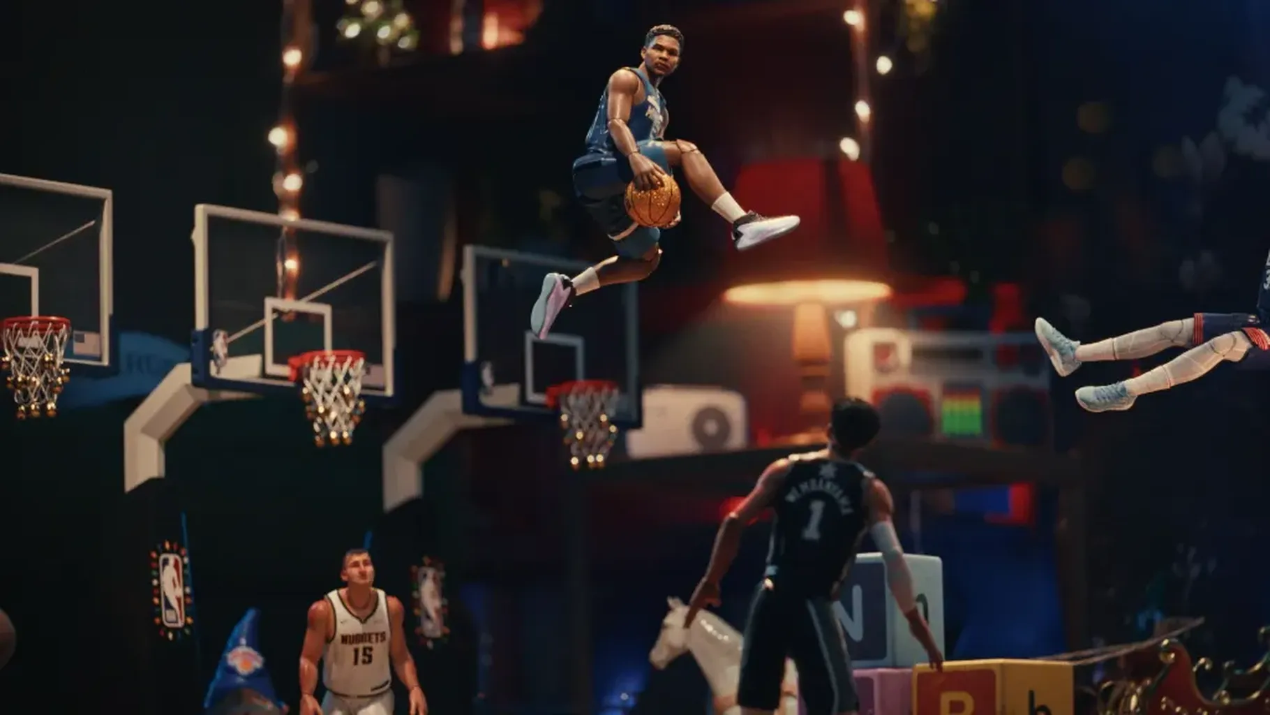 NBA revisits &lsquo;Jingle Hoops&rsquo; in sequel with players as action figures