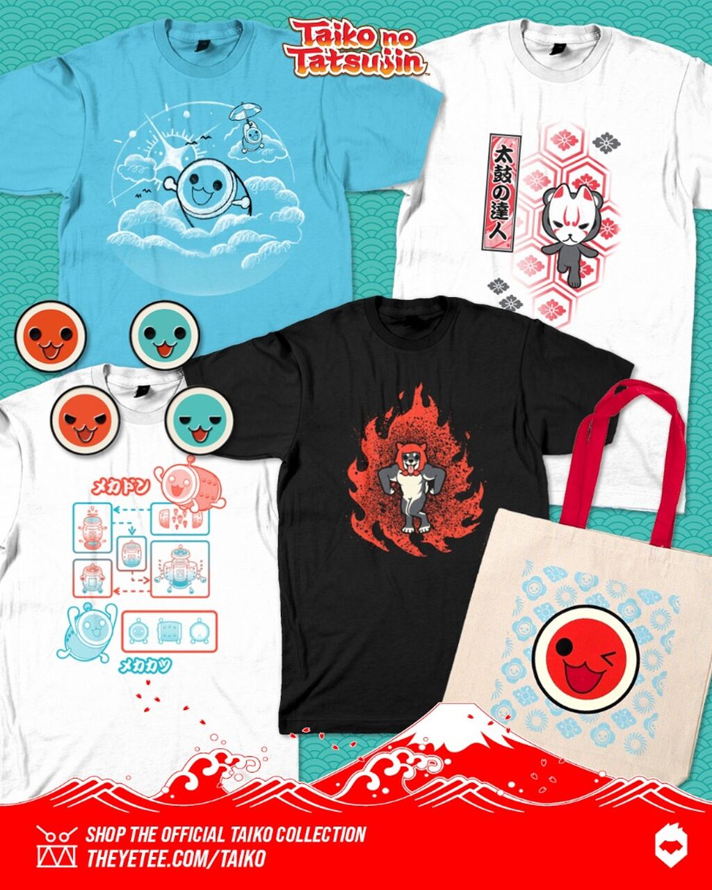 Drum Roll Please: Taiko no Tatsujin Merch is Now Here!