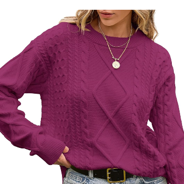 PINK SWEATER DRESS Amazon 