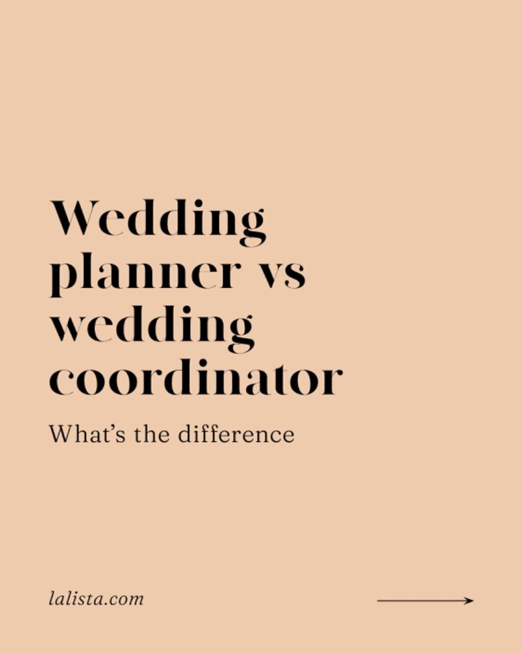Wedding Planner vs Wedding Coordinator: who to choose? &mdash; La Lista