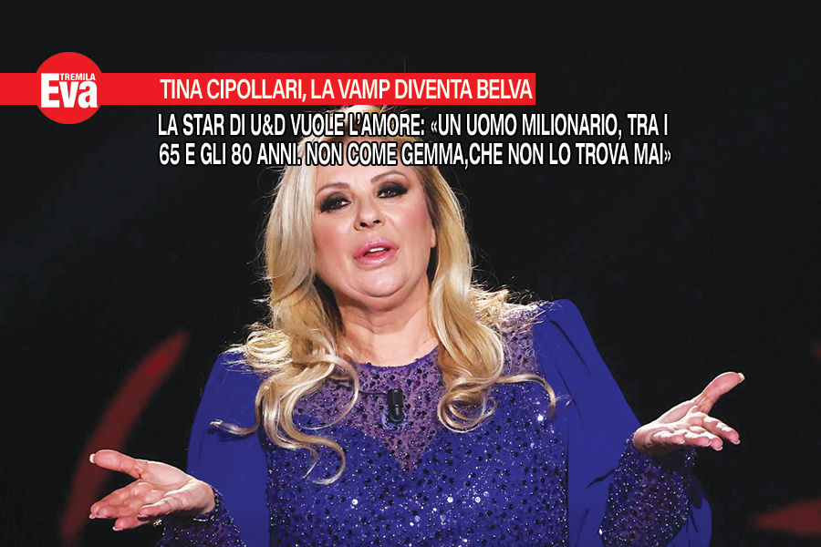 Tina Cipollari scatenata, ecco come &egrave; il suo uomo ideale