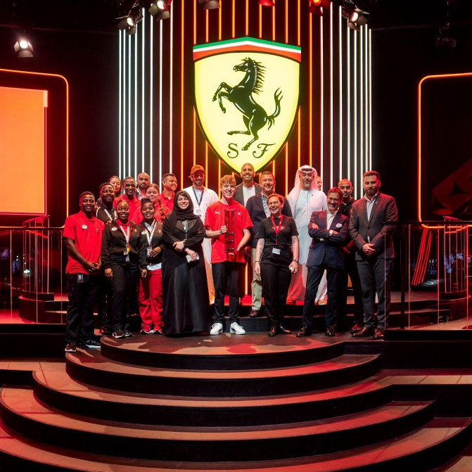 Luke Whitehead crowned Ferrari HP Esports Series 2024 Champion at Abu Dhabi LAN finale hosted at Ferrari World Yas Island, Abu Dhabi