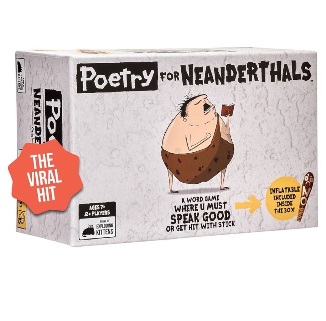 Poetry for Nenderthals 📒