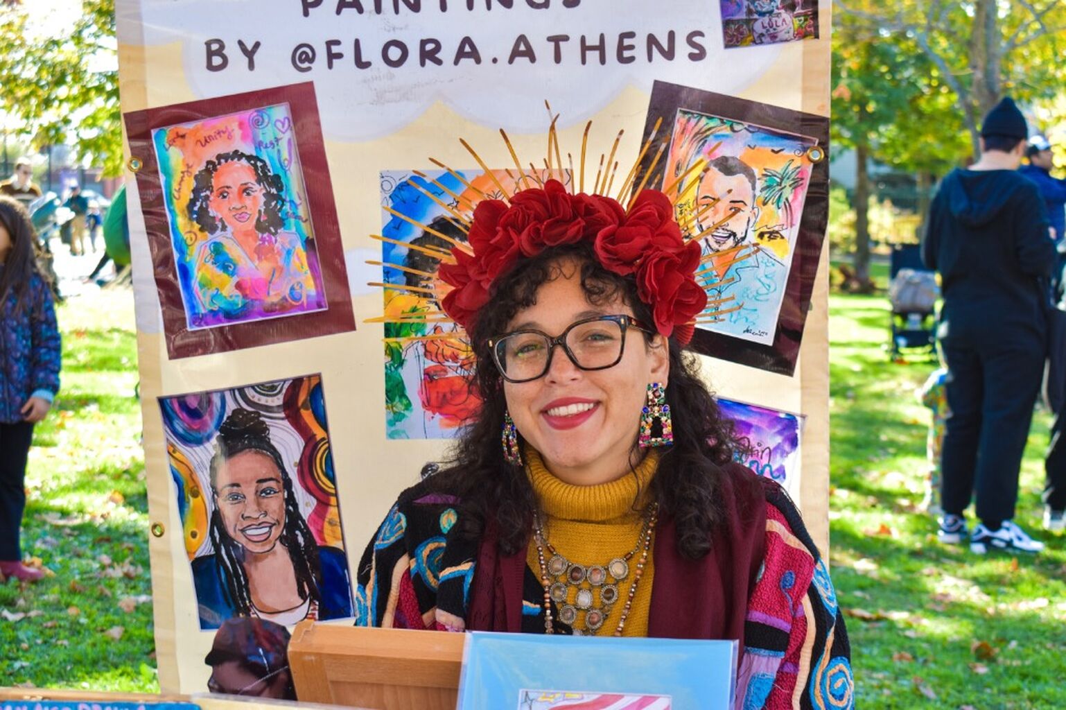 Athena Toledo Is Giving Back To Hudson County Through Aura Portraits And Art Therapy