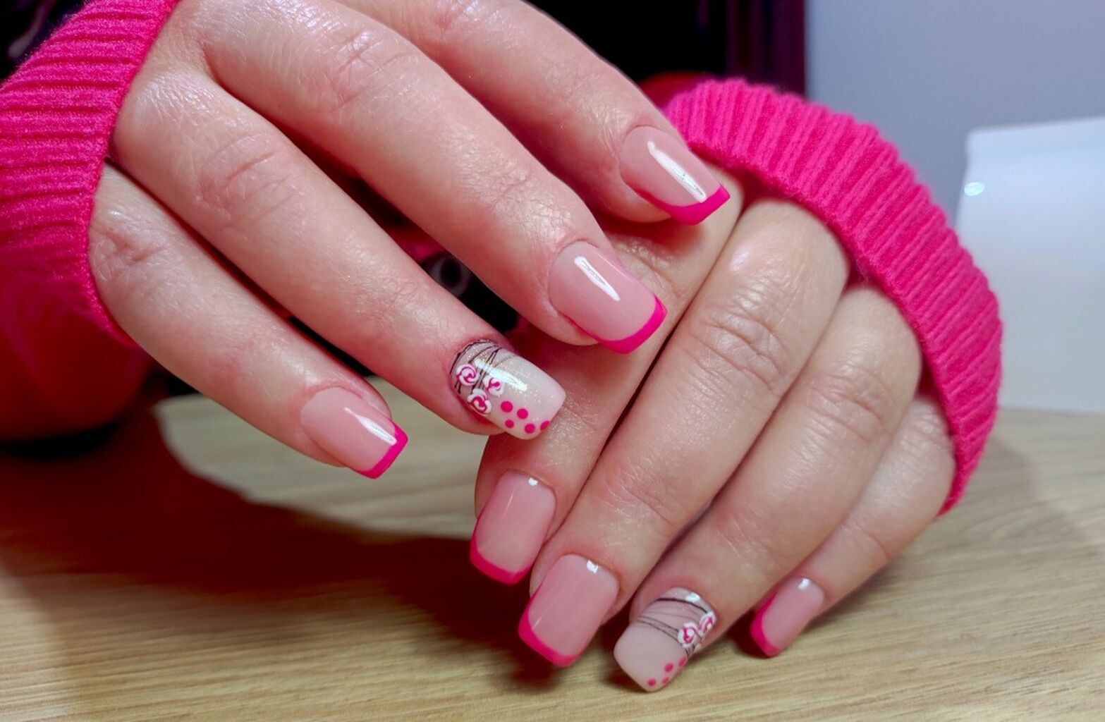 Unghii cu Gel French
