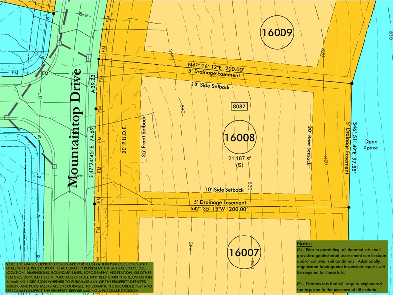 8087 Mountaintop Drive (Lot 16008) - Grove Living