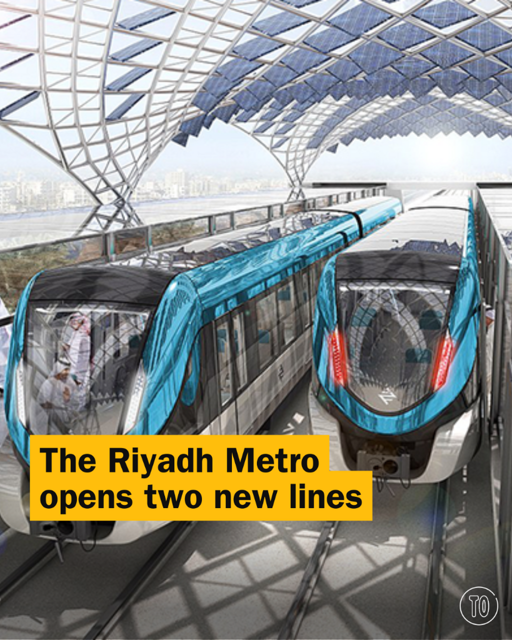 The Riyadh Metro opens two new lines