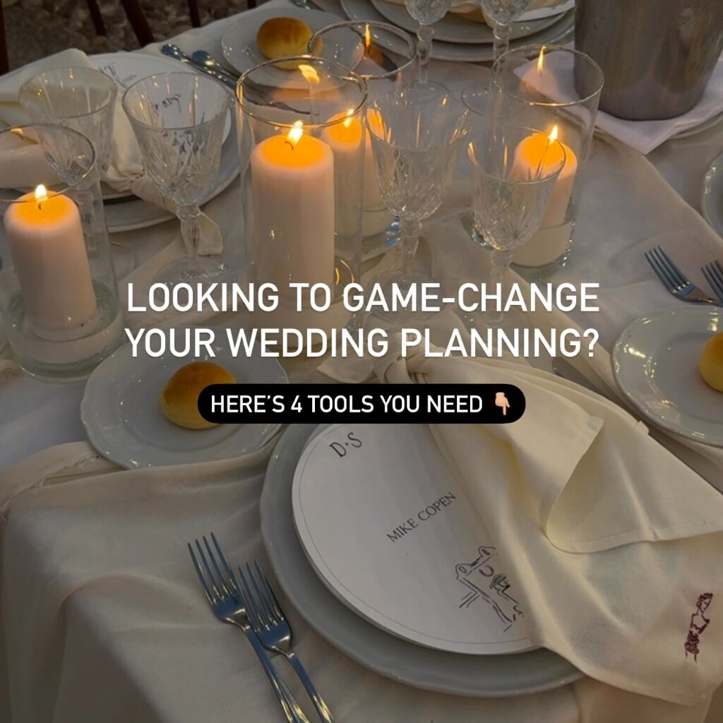 Wedding planning tools you NEED! 