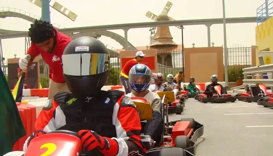 Karting Session at Adhari Park