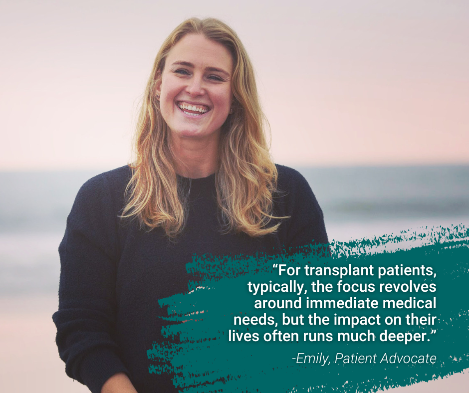 Emily, Transplant