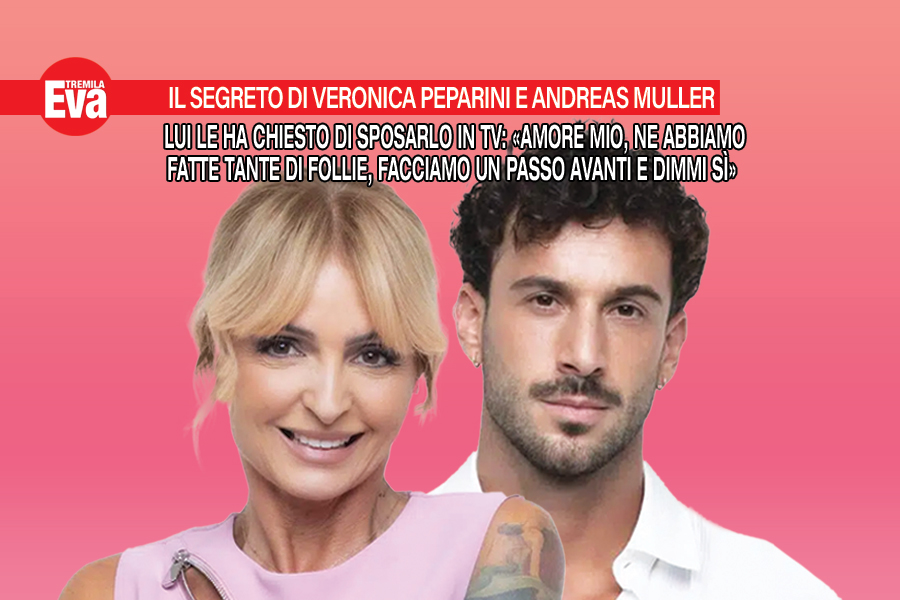 Veronica Peparini e Andreas Muller: la proposta di nozze