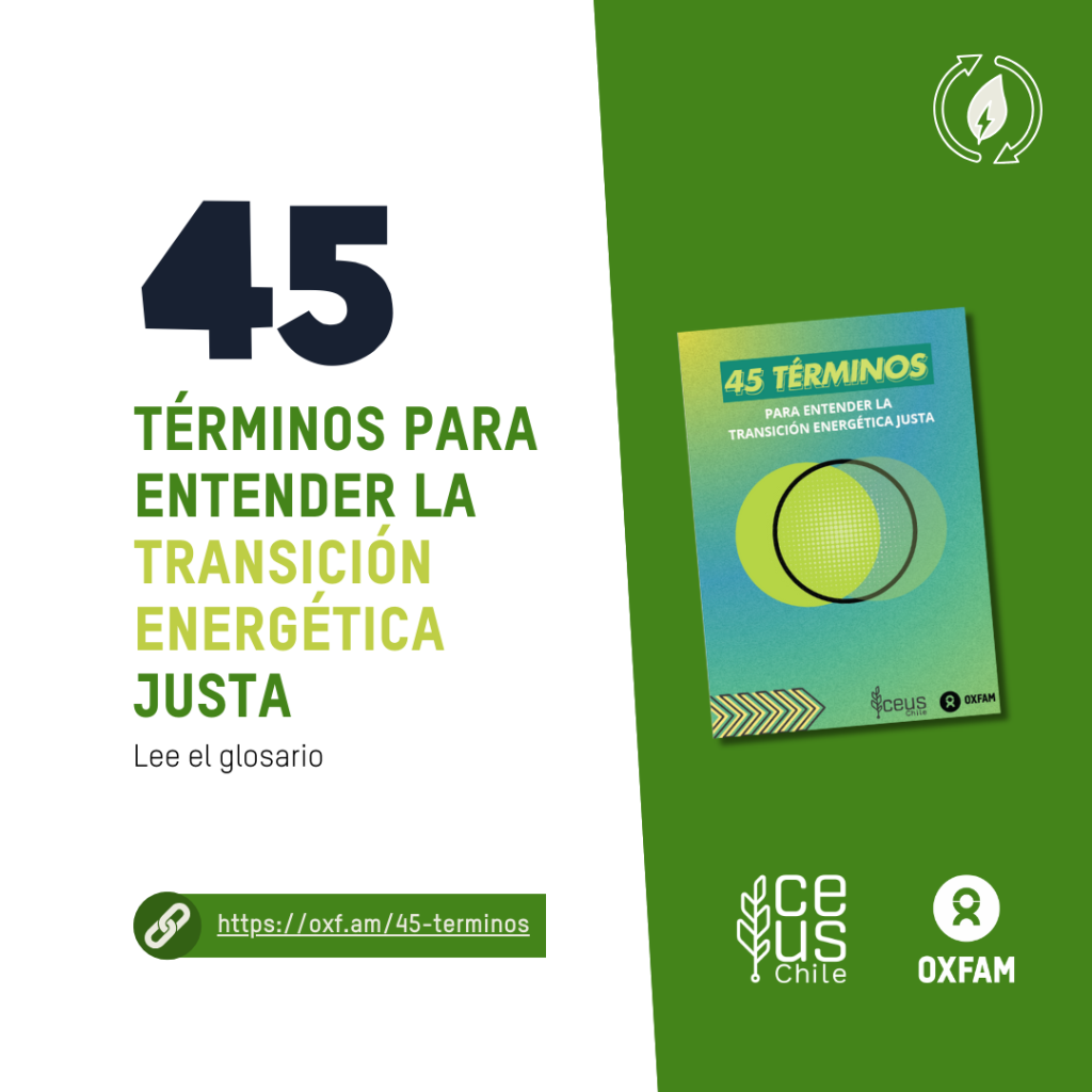 45 t&eacute;rminos para entender una transici&oacute;n justa